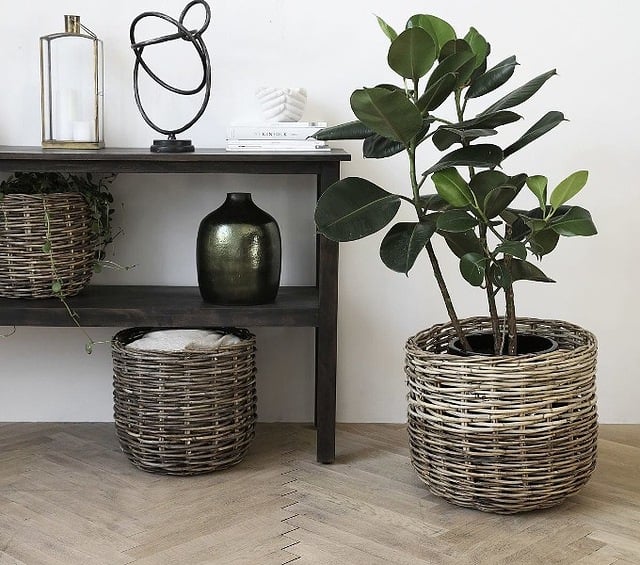 wicker baskets house doctor