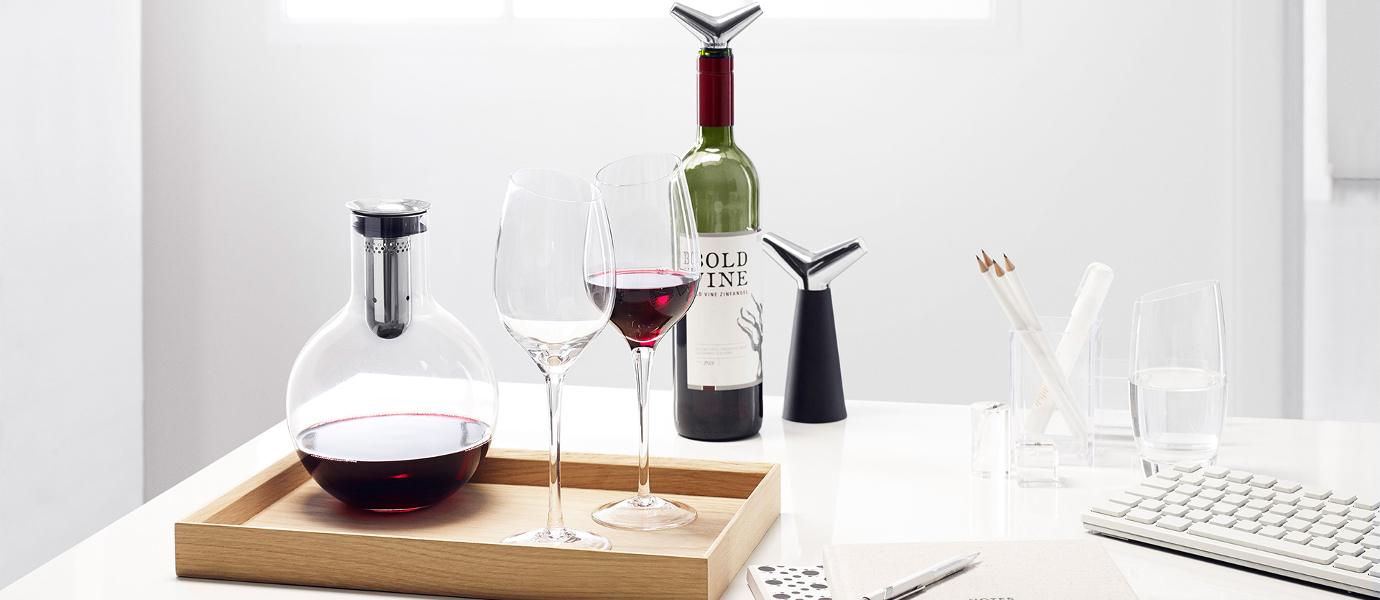 καράφα κρασιού eva solo μετάγγιση