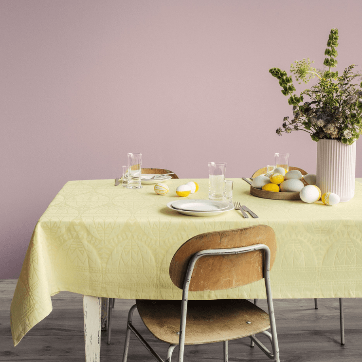 décoration de table printanière