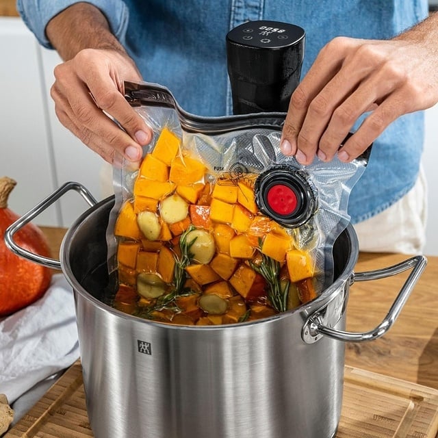 insérer des légumes