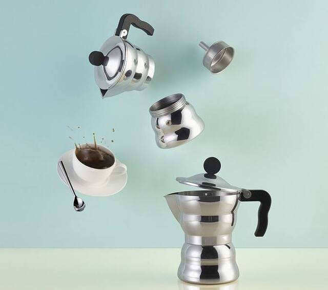 Moka espresso kuhalo A di Alessi