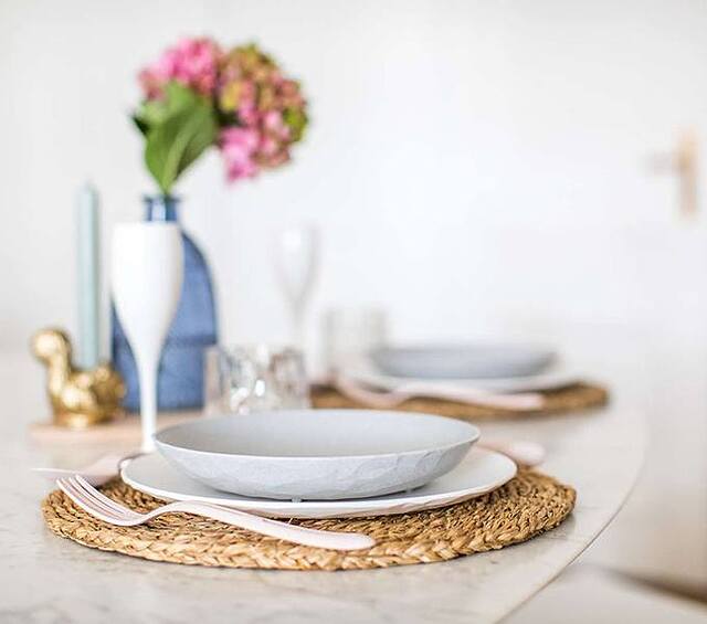 organsko posuđe za ručak