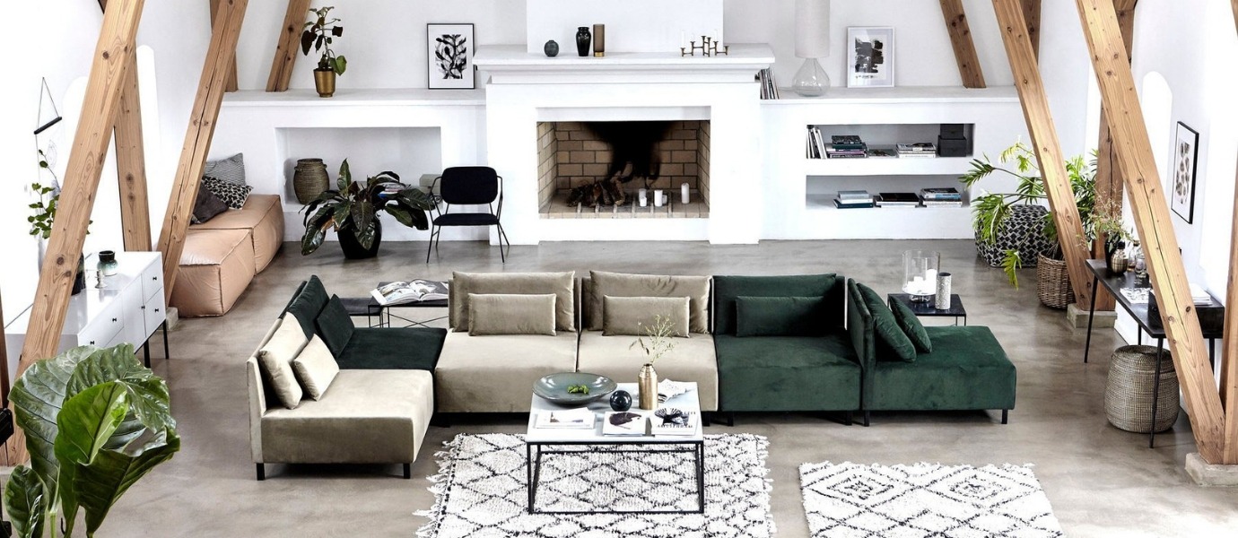 zelenilo u interijeru zelene sobne biljke