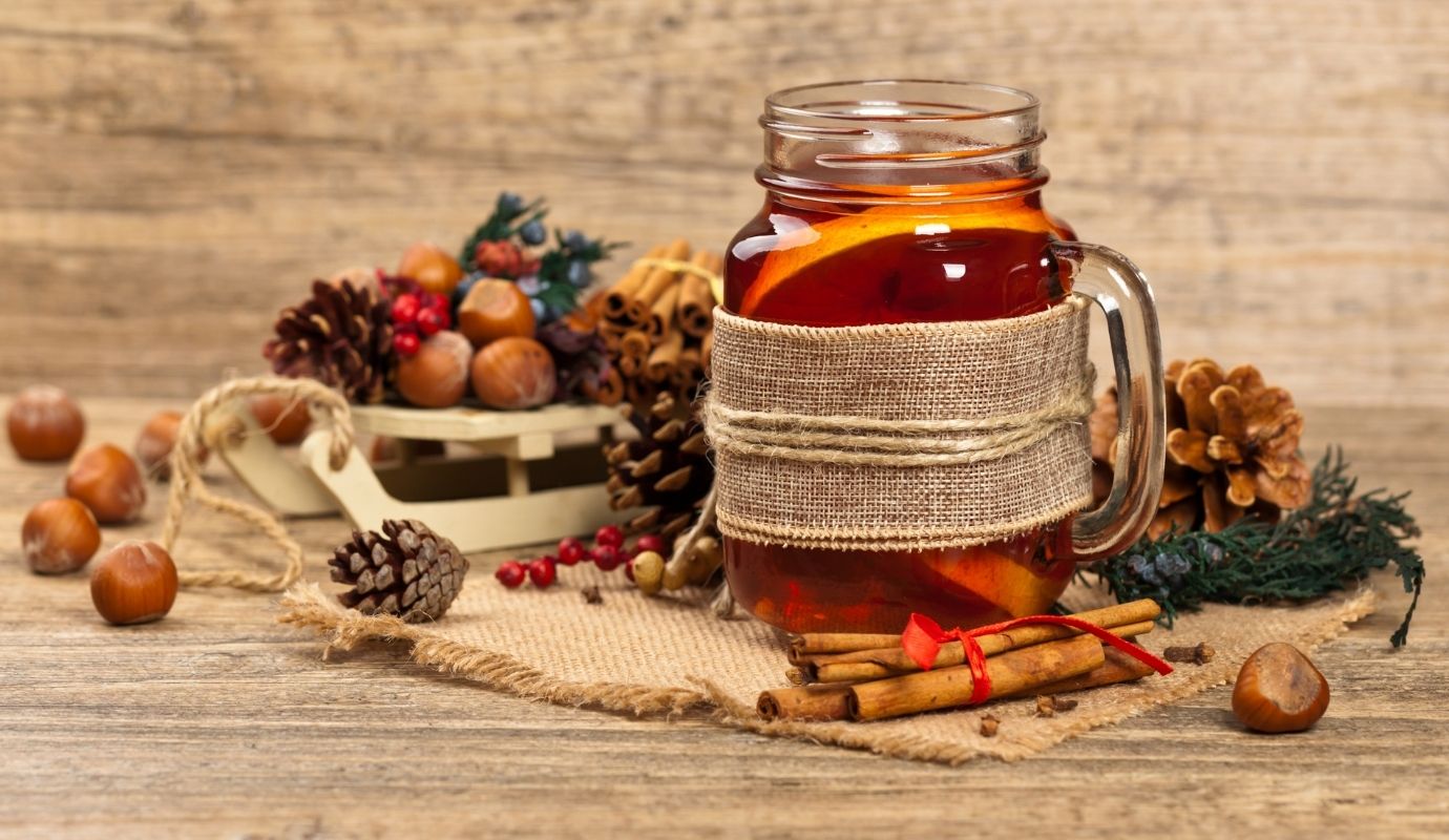 zimski čaj jesen cimet limun toplina