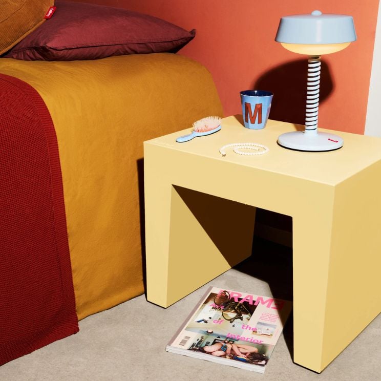 yellow side table by Fatboy
