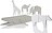 Картонна іграшка My Zoo слон S 53 x 33 см