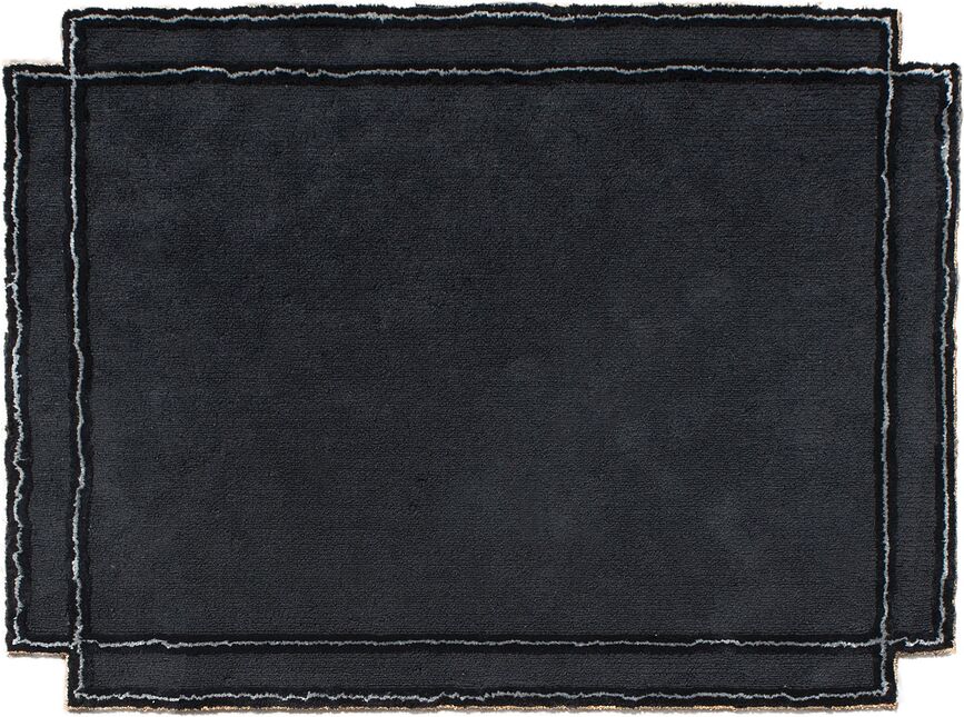 Dywan Volentieri Cornice czarny 170 x 230 cm