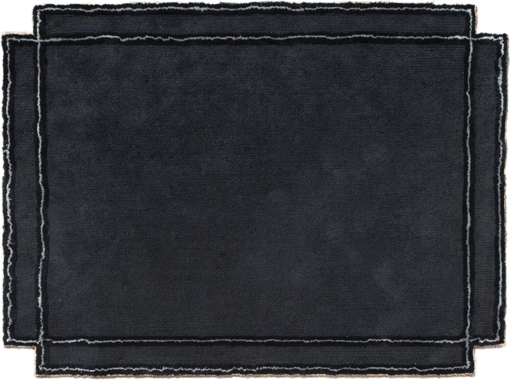 Dywan Volentieri Cornice czarny 240 x 240 cm