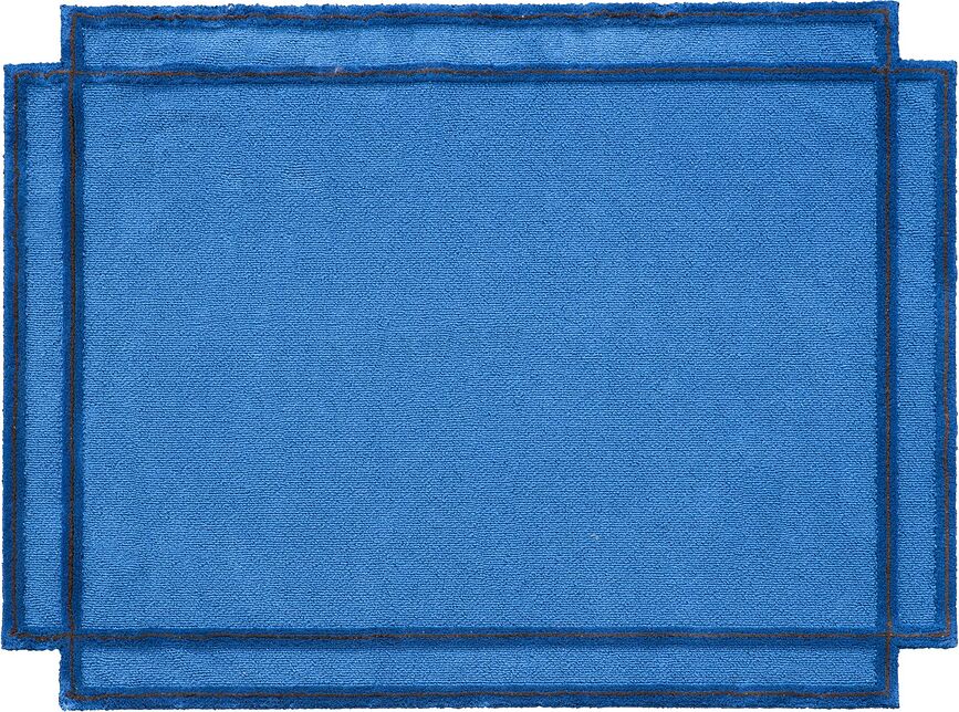 Dywan Volentieri Cornice niebieski 200 x 200 cm