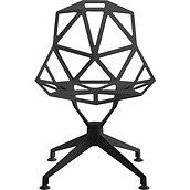 Krzesło Chair_One podstawa nieobrotowa czteroramienna