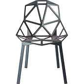 Krzesło Chair_One szarozielone