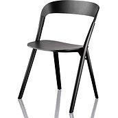 Krzesło Pila czarne