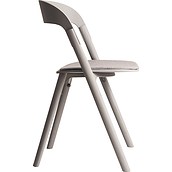 Krzesło Pila z poduszką szare