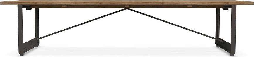 Ławka Brut 63 x 220 cm antracytowa