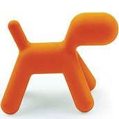 Krzesełko Puppy L pomarańczowe