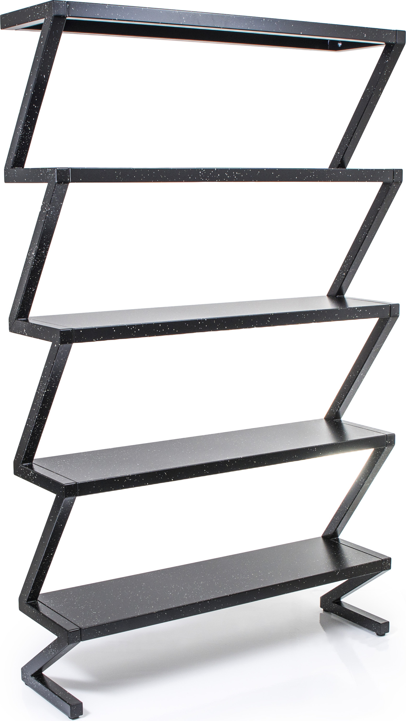 Regał Bureaurama 195 cm czarno-biały