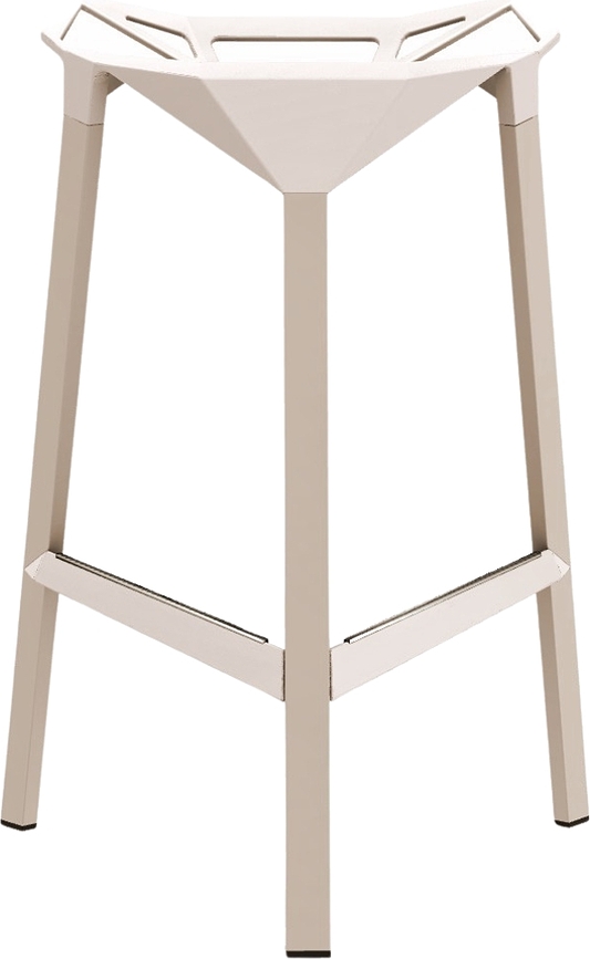 Stołek barowy Stool_One 74 cm beżowy