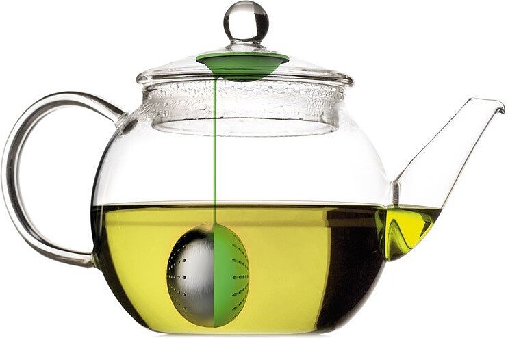 Infusor de té Magnetic Tea Egg, verde