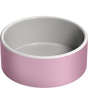 Naturally Cooling Ceramics Water dish for pets pink