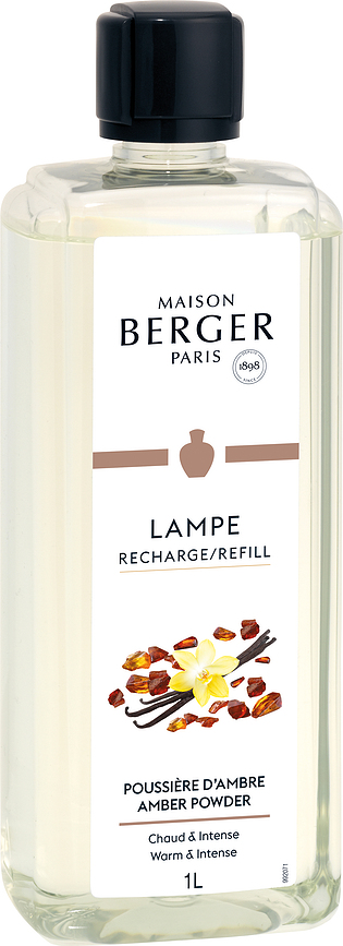 Amber Powder Doftolja för katalytisk lampa, 1 liter