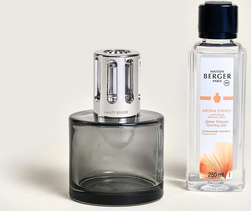 Aroma Katalitična svetilka, siva, vonj Energy