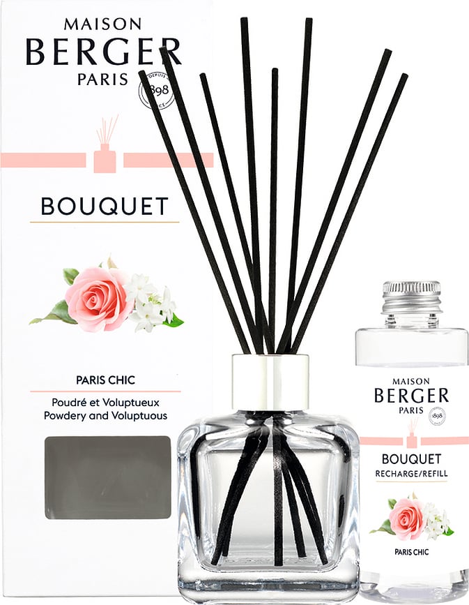 Difusor aromático Cube, con fragancia Paris Chic