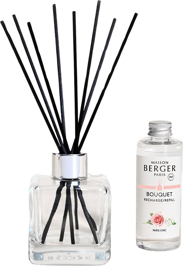 Difusor aromático Cube, con fragancia Paris Chic