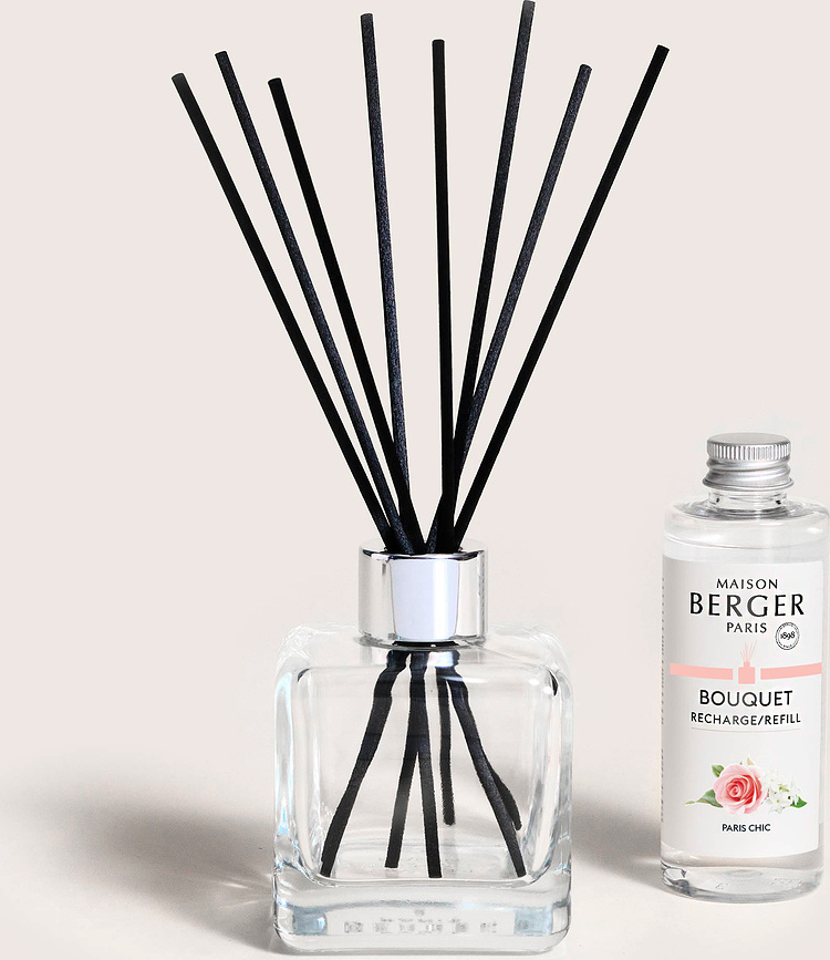 Difusor aromático Cube, con fragancia Paris Chic