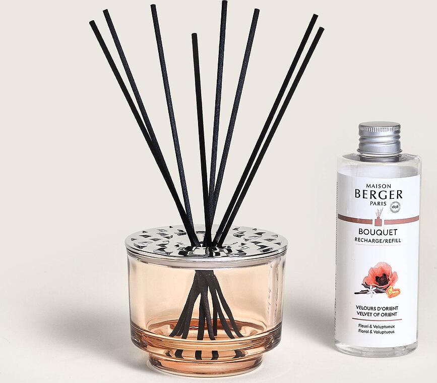 Difusor de Aroma Variation, gris, con fragancia Velvet of Orient