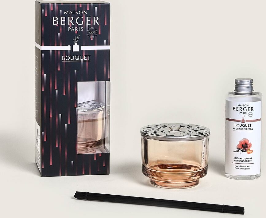 Difusor de Aroma Variation, gris, con fragancia Velvet of Orient