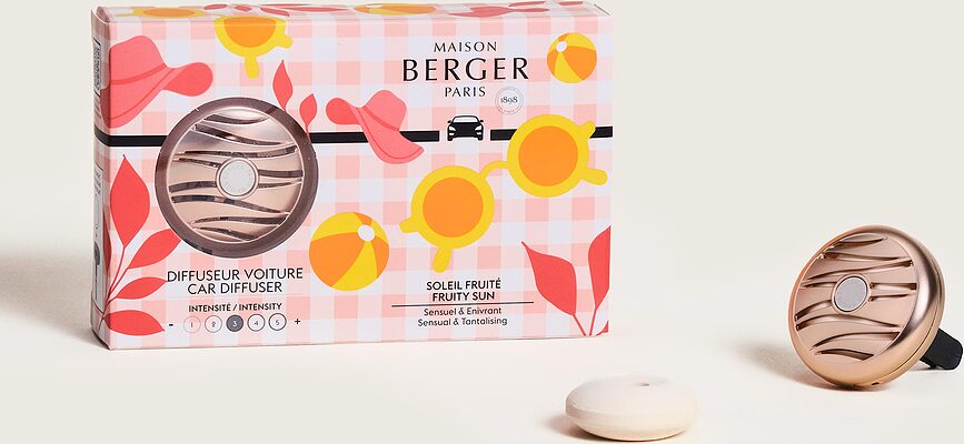 Dišavni difuzor za avto Festival z vložkom Fruity Sun