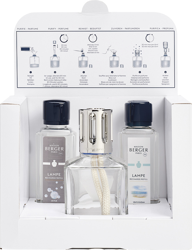 Essentielle Katalitična svetilka, z nevtralizatorjem vonjav Air Pur, z vonjem Ocean Breeze