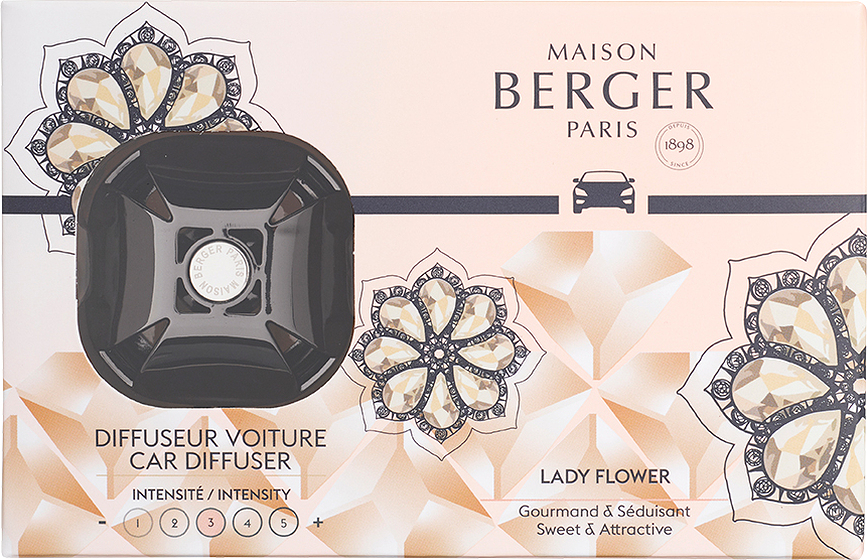 Eternity Diffuseur de Parfum pour Voiture, noir