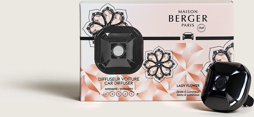 Eternity Diffuseur de Parfum pour Voiture, noir