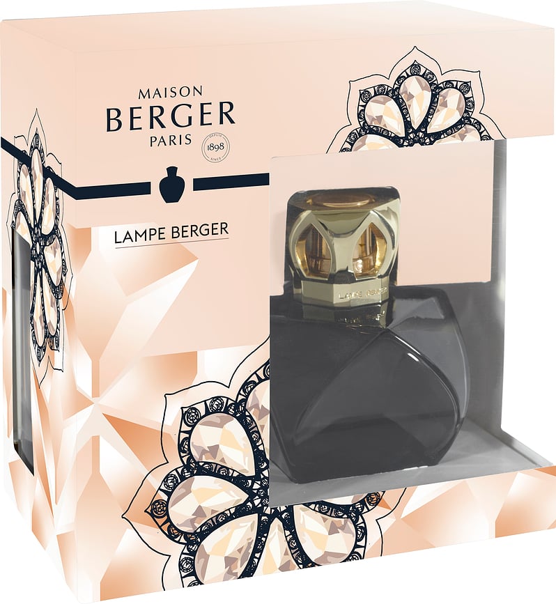 Eternity Lampe Catalytique avec parfum Lady Flower, noire