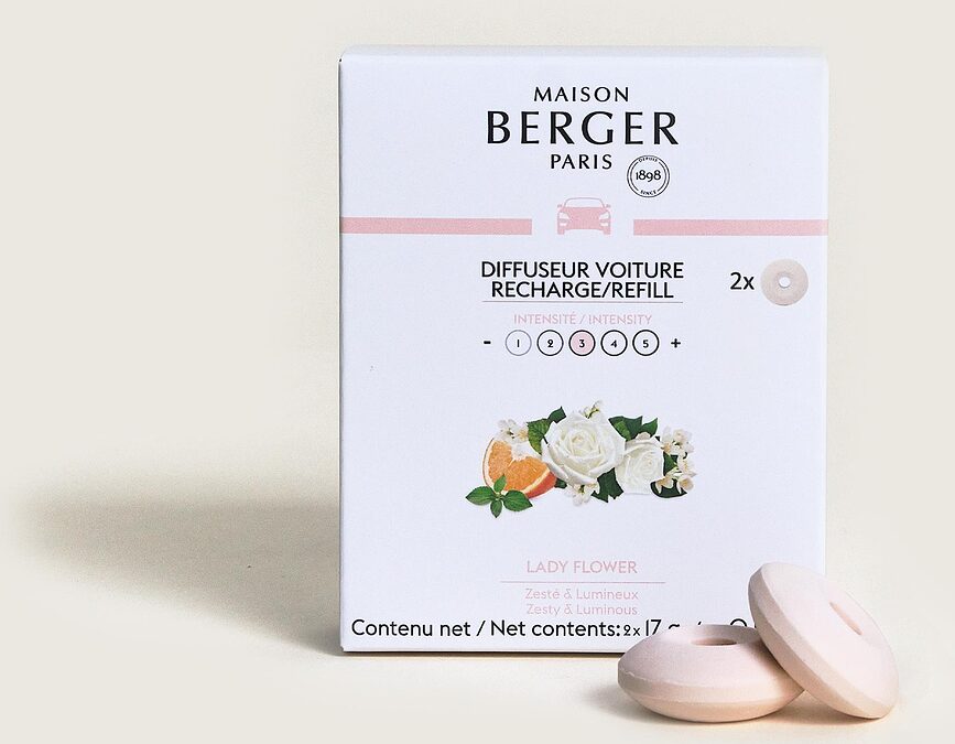 Fragancia para difusor de coche Lady Flower