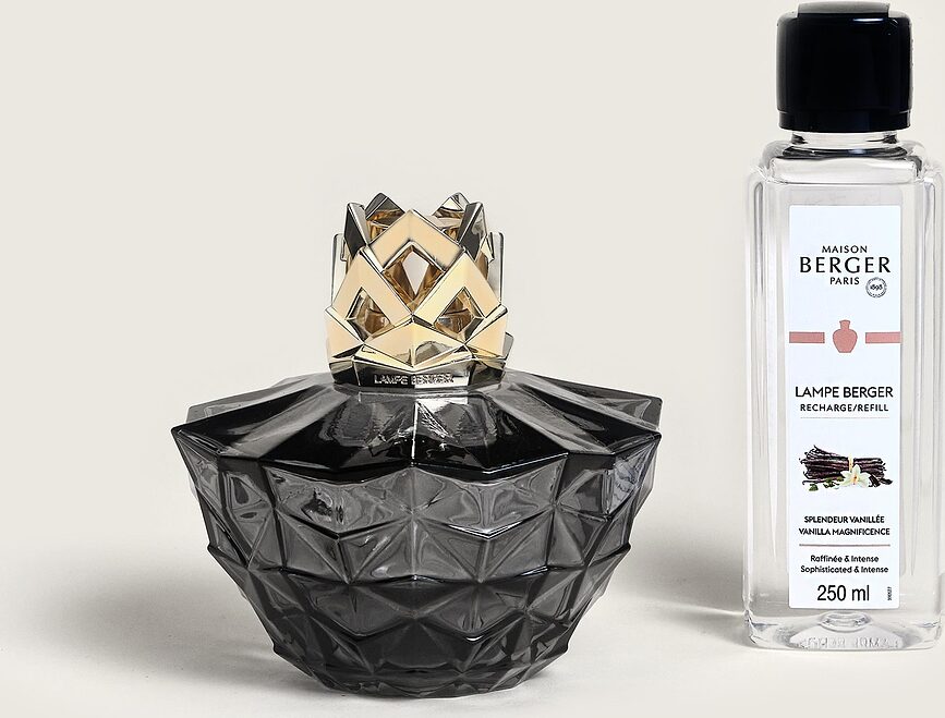 Kalia Καταλυτική Λάμπα, μαύρη, με άρωμα Vanilla Magnificence