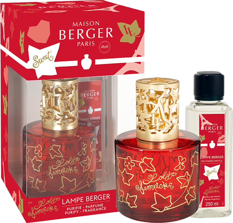 Katalytische Lampe Lolita Pure Red mit Duft Lolita Sweet