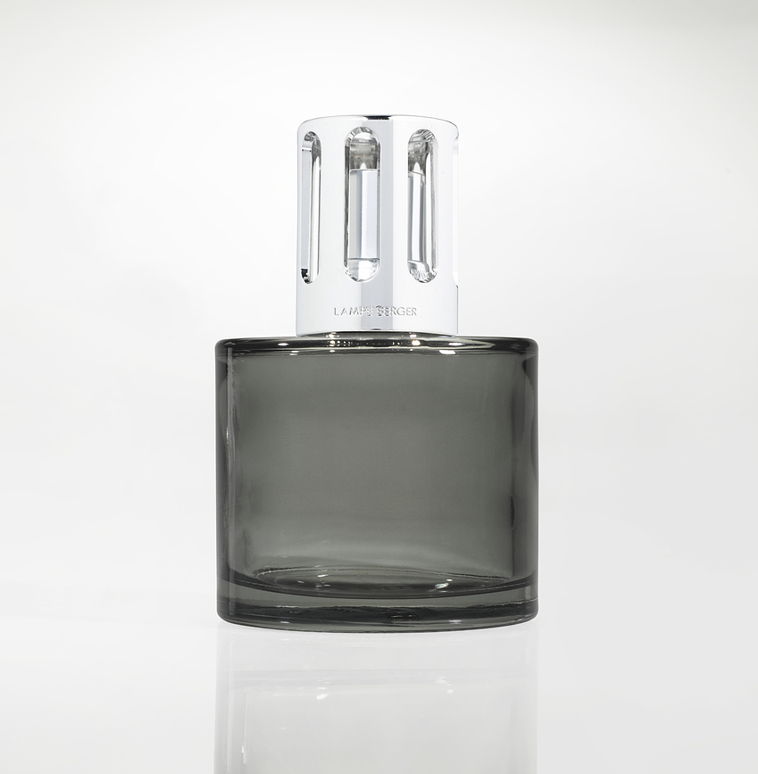 Lámpara Catalítica Aroma, gris, con fragancia Happy