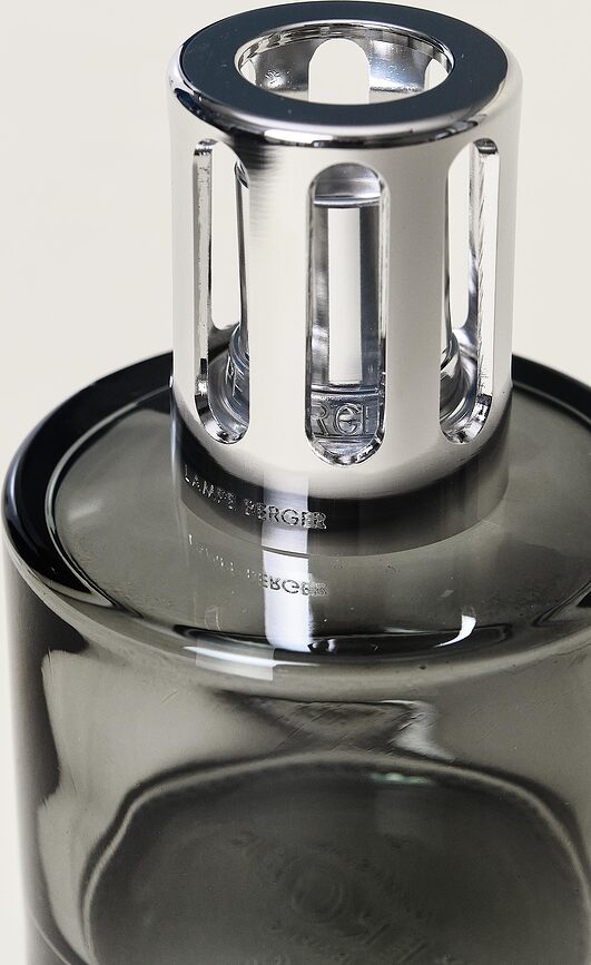 Lámpara Catalítica Aroma, gris, con fragancia Happy