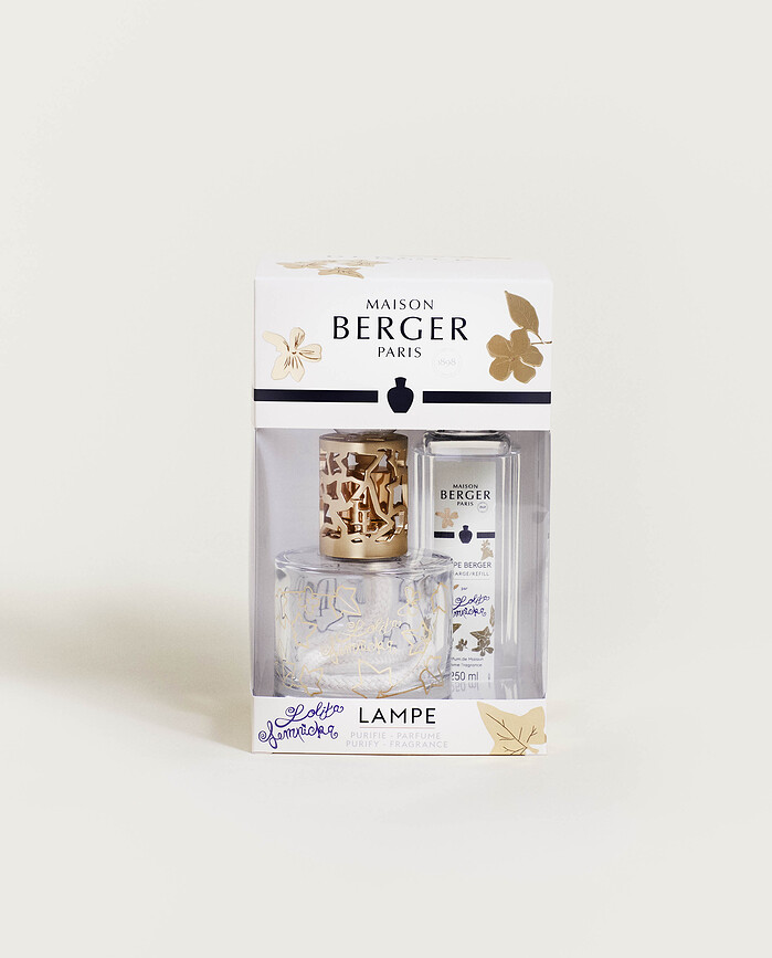 Lámpara Catalítica Lolita, negra, con fragancia