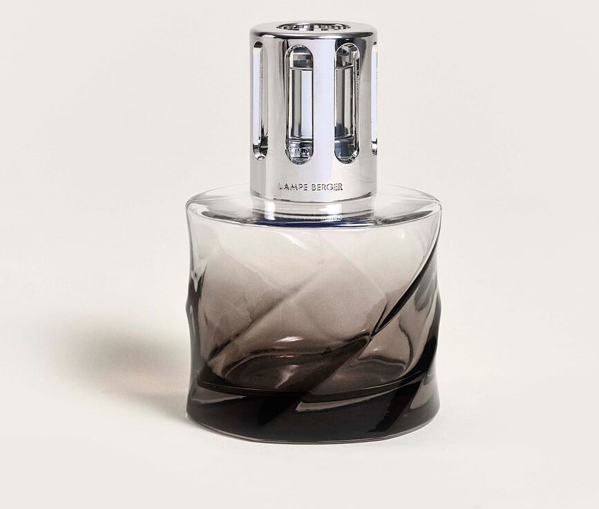 Lámpara Catalítica Spirale, ahumada, con fragancia Velvet of Orient