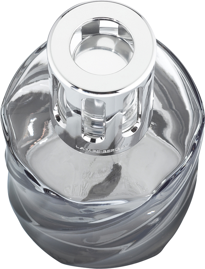 Lámpara Catalítica Spirale, ahumada, con fragancia Velvet of Orient