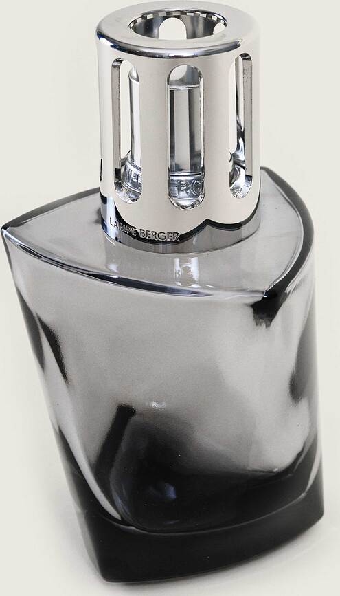 Lámpara catalítica Terra, negra, con fragancia Wilderness