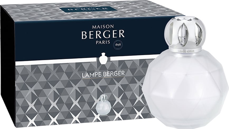 Lampe catalytique Geode blanche