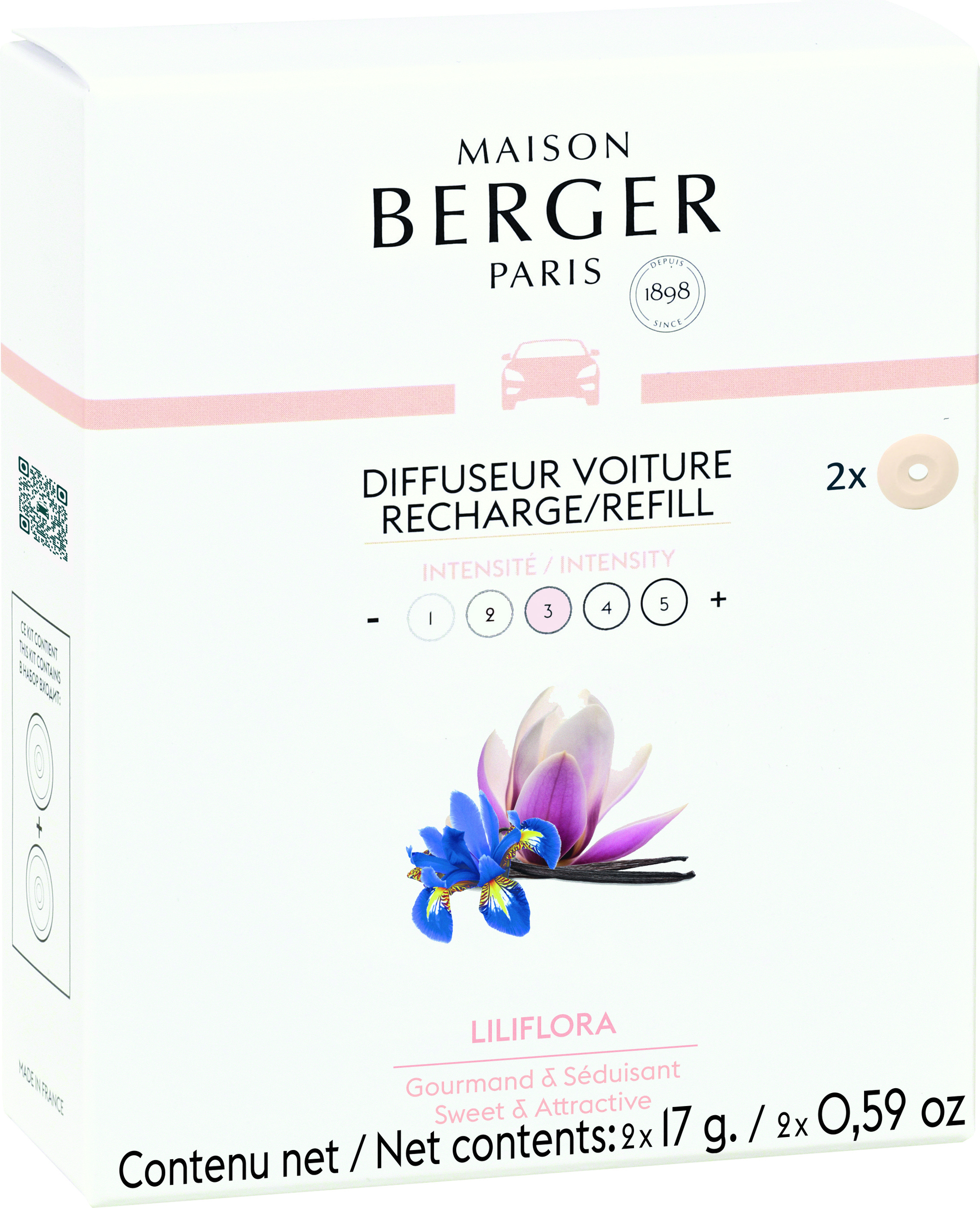 Liliflora Refill für Autoduft Diffuser
