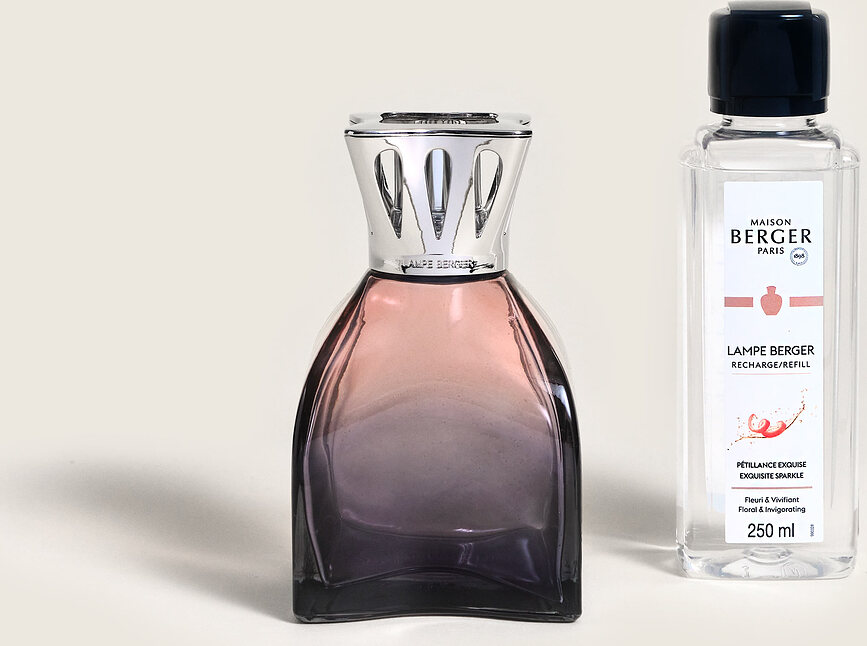 Lilly Lampe Catalytique, rose, avec parfum Exquisite Sparkle