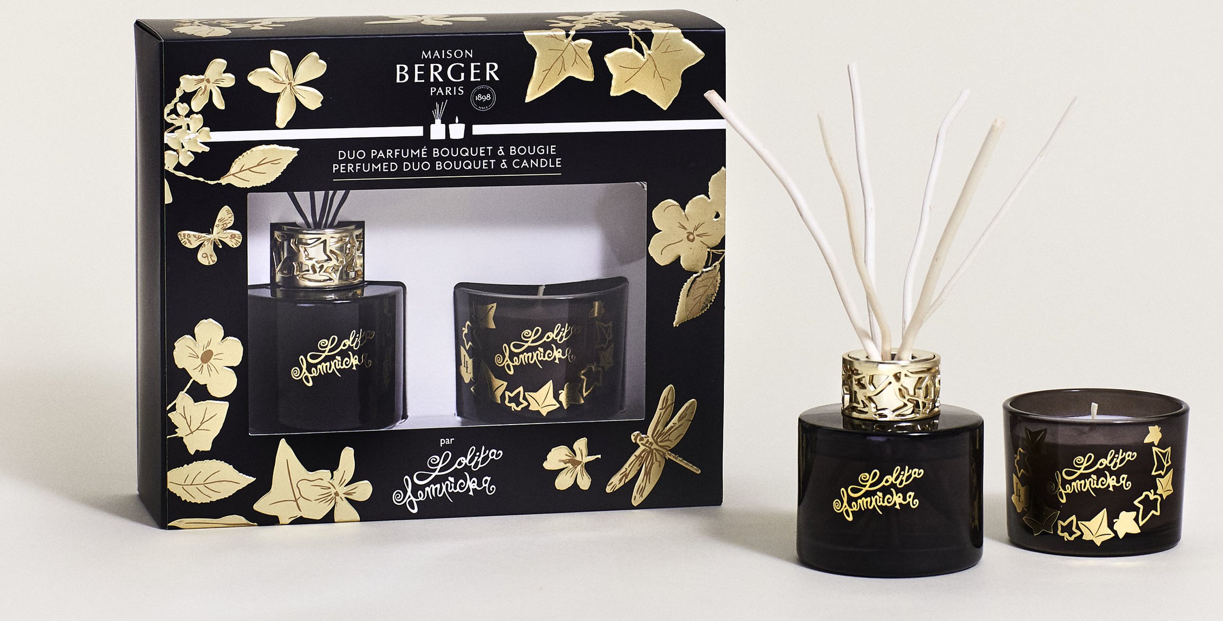 Maison Berger Paris, Lamp: Lolita Clear Gift Set w/Lolita Lempicka