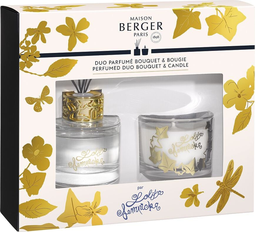 Lolita Duo Mini Σετ Διαχυτής και Κερί, μαύρο, 2 τεμαχίων