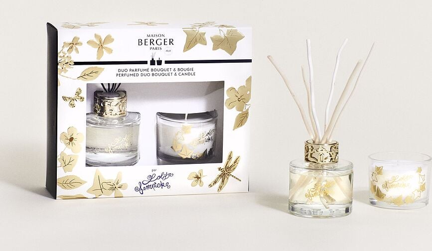 Lolita Duo Mini Σετ Διαχυτής και Κερί, μαύρο, 2 τεμαχίων